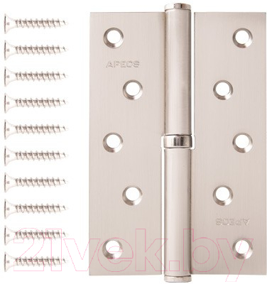 Петля дверная Apecs 120x80-B-Steel-NIS-L