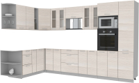 

Готовая кухня Интерлиния, Мила 1.88x3.4 левая без столешницы