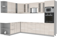 

Готовая кухня Интерлиния, Мила 1.88x3.0 левая без столешницы