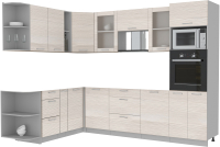 

Готовая кухня Интерлиния, Мила 1.88x2.8 левая без столешницы