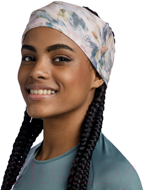 Повязка на голову Buff Coolnet UV+ Ellipse Headband Kivu Rose (131414.512.10.00)