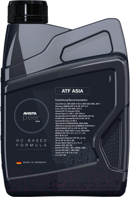 Трансмиссионное масло Avista Peer Evo ATF Asia / 173004 (1л)