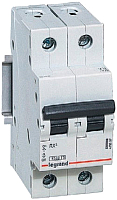 Выключатель автоматический Legrand RX3 2P C 40A 4.5кА 2M / 419701 - 