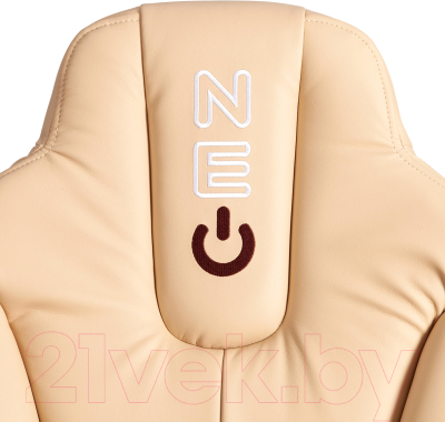 Кресло геймерское Tetchair Neo 2 кожзам (бежевый)