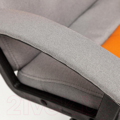 Кресло офисное Tetchair Neo 3 ткань (серый/оранжевый)