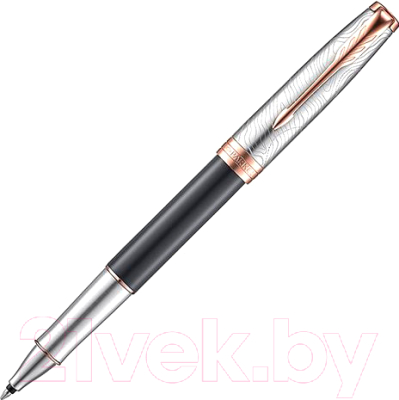 Ручка-роллер имиджевая Parker Sonnet Explore Gold Trim 2054828 (серый/розовый)