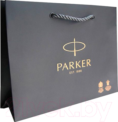 Ручка шариковая имиджевая Parker Sonnet Lacquer Deep Black GT + чехол 2018972