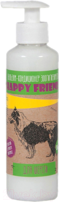 Бальзам для животных Happy Friends Для шерсти (240мл)