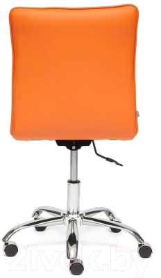 Кресло офисное Tetchair Zero кожзам (оранжевый)