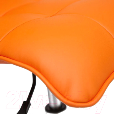 Кресло офисное Tetchair Zero кожзам (оранжевый)