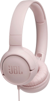 Наушники-гарнитура JBL Tune 500 / T500PIK (розовый) - 