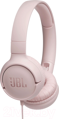 Наушники-гарнитура JBL Tune 500 / T500PIK (розовый)