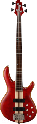 Бас-гитара Cort Artisan Series A4-Plus-FMMH-OPB (красный)