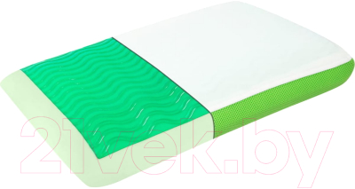 Ортопедическая подушка Arya Memory Foam с гелевой вставкой Green Tea / 8680943224255