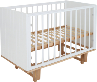 Детская кровать-трансформер Rant Bamboo / 768 (Cloud White) - 