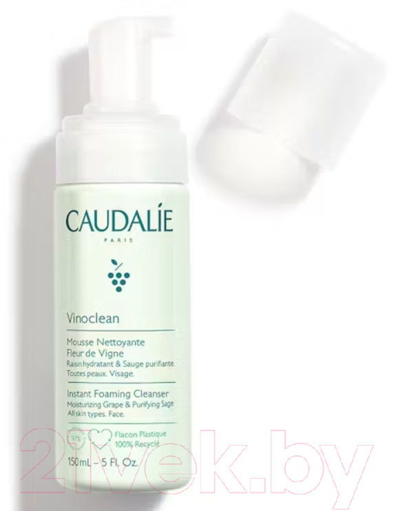 Пенка для умывания Caudalie Vinoclean Mousse Nettoyante Fleur de Vigne