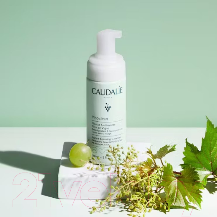 Пенка для умывания Caudalie Vinoclean Mousse Nettoyante Fleur de Vigne