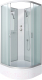 Душевая кабина Niagara NG-3302-14BK 100x100x200 (матовое стекло) — фото 4