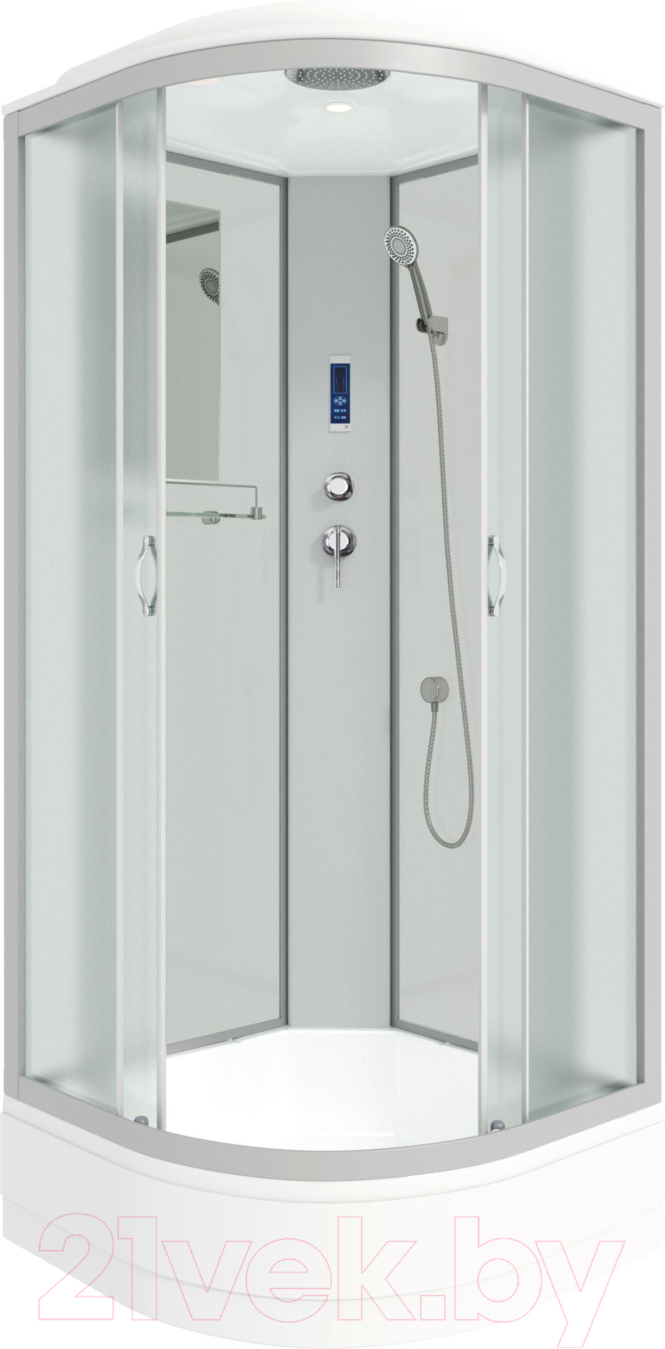Душевая кабина Niagara NG-3302-14P 100x100x215 (матовое стекло)