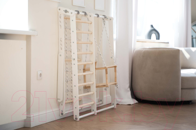 Изображение товара Детский спортивный комплекс Romana DSK / 11.03.20.01 (дерево/белый)