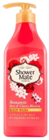 Гель для душа KeraSys Shower Mate Romantic Rose & Cherry Blossom (550мл) - 