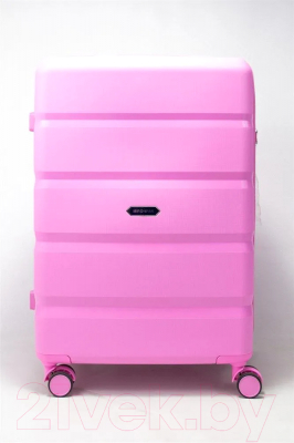 Чемодан на колесах Mironpan 11192 (M, темно-розовый)