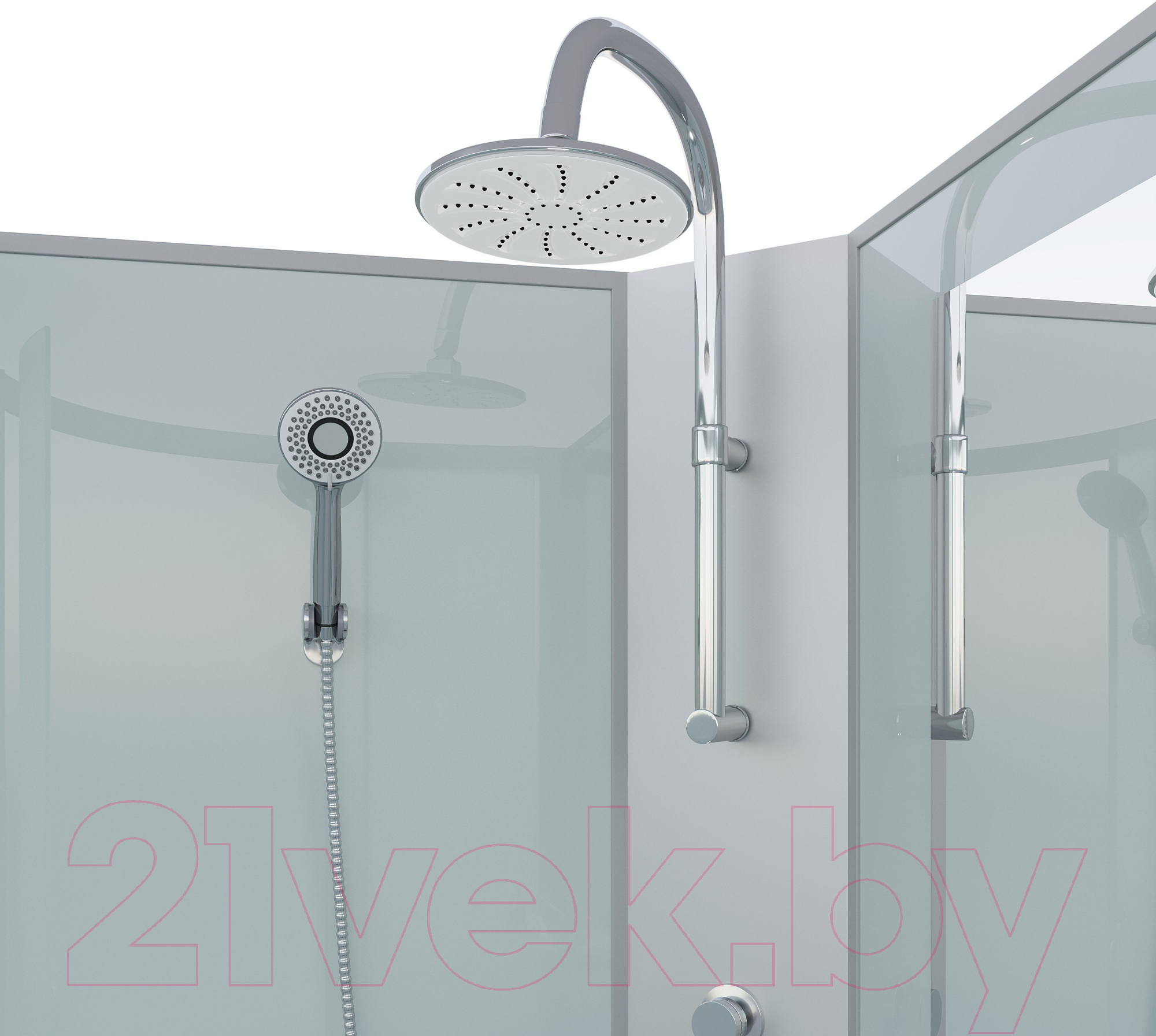 Душевая кабина Niagara NG-3503-14BKT 80x80x215 (тонированное стекло) — фото 2