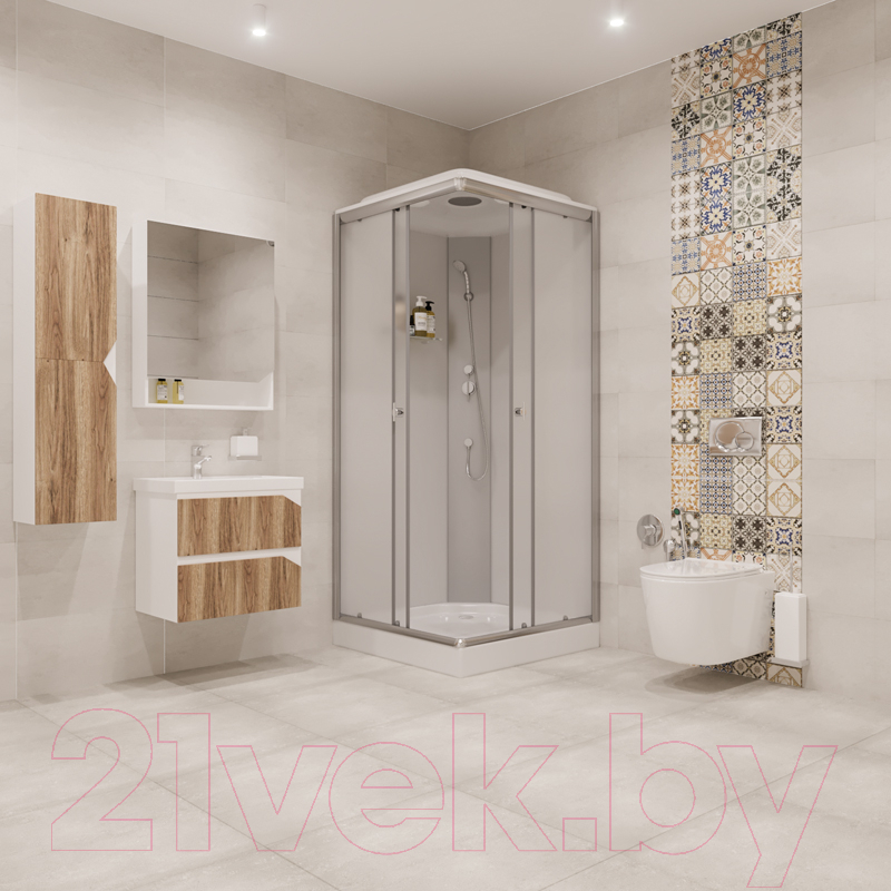 Душевая кабина Niagara NG-1101-14 90х90 (матовое стекло) — фото 3