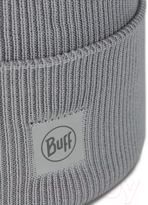 Шапка Buff Crossknit Hat Solid Light Grey (132891.933.10.00)