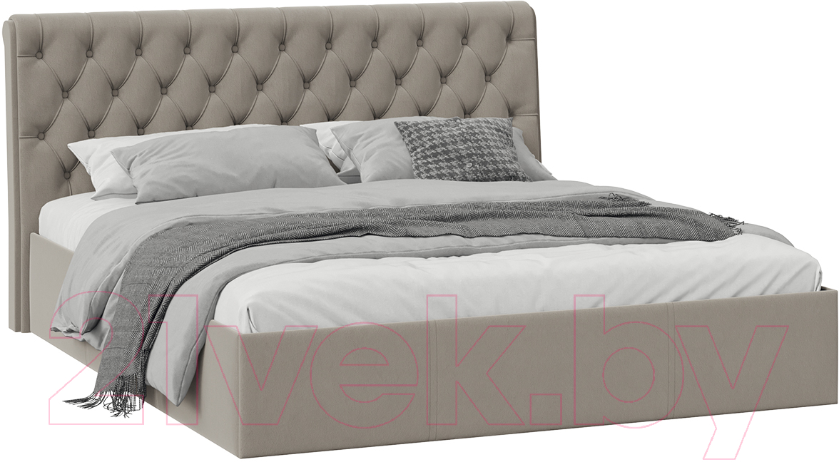 Двуспальная кровать ТриЯ Скарлет универсальная тип 1 180x200