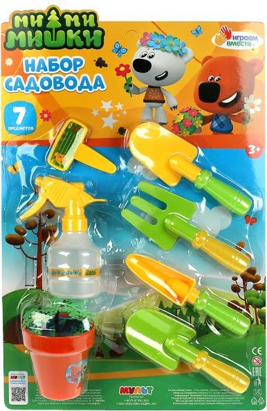 Набор игрушек для песочницы Играем вместе Ми-ми-мишки / 1904Z001-R