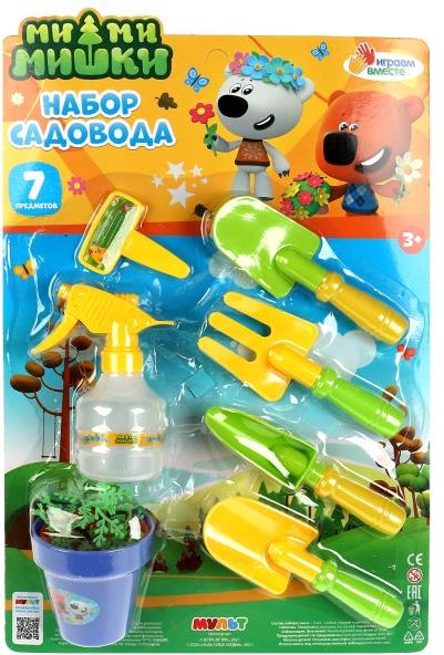 Набор игрушек для песочницы Играем вместе Ми-ми-мишки / 1904Z001-R