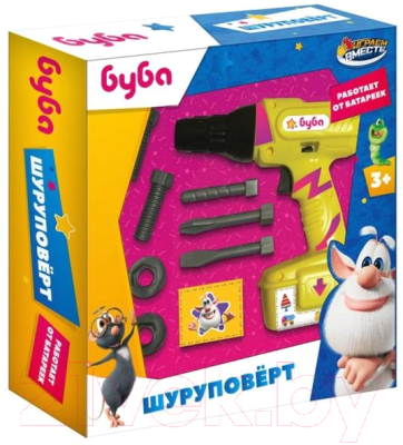 Шуруповерт игрушечный Играем вместе Буба / 2109K467-R