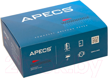 Ручка дверная Apecs Windrose Blast H-18092-A-BN Spindle100