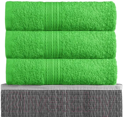 Изображение товара Полотенце Bayramaly 70x140 (ярко-зеленый)