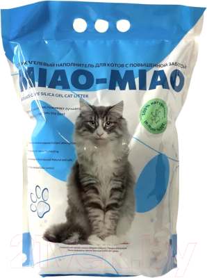 Наполнитель для туалета Miao-Miao 8л (3.2кг)
