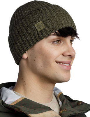 Шапка Buff Knitted Hat Rutger Rutger Silversage (129694.313.10.00)