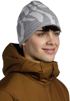 Шапка Buff Knitted Hat Kyre Kyre Lead Grey (132333.934.10.00)