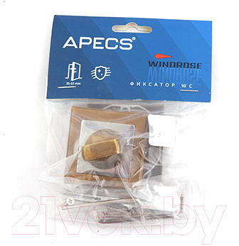 Фиксатор дверной защелки Apecs Windrose WC-1803-AN