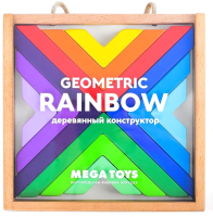 

Развивающая игра Leader Toys, Geometric Rainbow / 19922