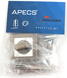 Фиксатор дверной защелки Apecs Windrose WC-1803-MB