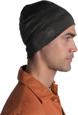 Изображение товара Шапка Buff Merino Migweight Hat Solid Bark (118006.843.10.00)