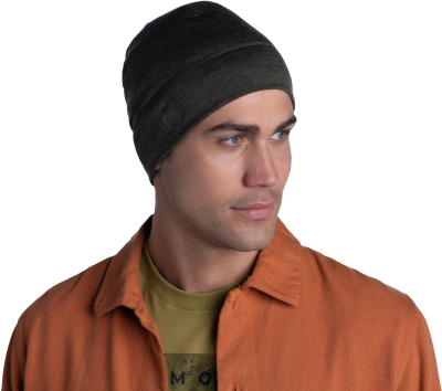 Изображение товара Шапка Buff Merino Migweight Hat Solid Bark (118006.843.10.00)