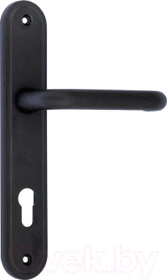 Ручка дверная Меттэм НР 0702 для замков ЗВ4 703/ЗВ4 713 (черный)
