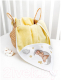 Миниатюра изображения товара Полотенце с капюшоном Amarobaby Wash Bear / AB225404WB/04 (желтый)