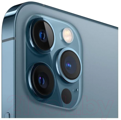 Смартфон Apple iPhone 12 Pro Max 128GB / 2BMGDA3 восстановленный Breezy Грейд B (тихоокеанский синий)