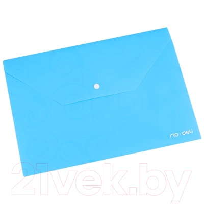 Папка-конверт Deli E39640 (голубой рисунок)