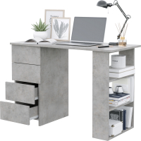 Письменный стол Горизонт Мебель Asti 3 (бетон) - 