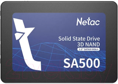 SSD диск Netac SA500 2TB (NT01SA500-2T0-S3X)