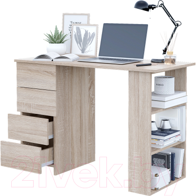 Письменный стол Горизонт Мебель Asti 3 (сонома)